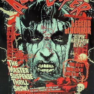 2009 Alice Cooper SIGNED Original Concert Poster REPRODUCTION (RP)